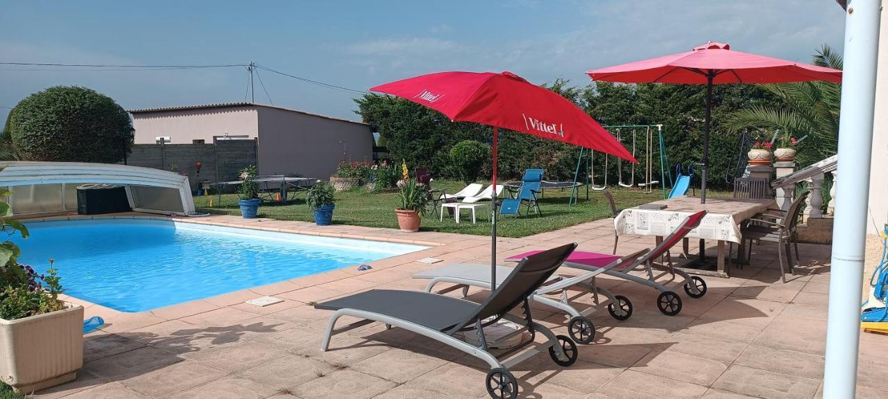 Charmante Maison Avec Piscine Anneyron Eksteriør billede